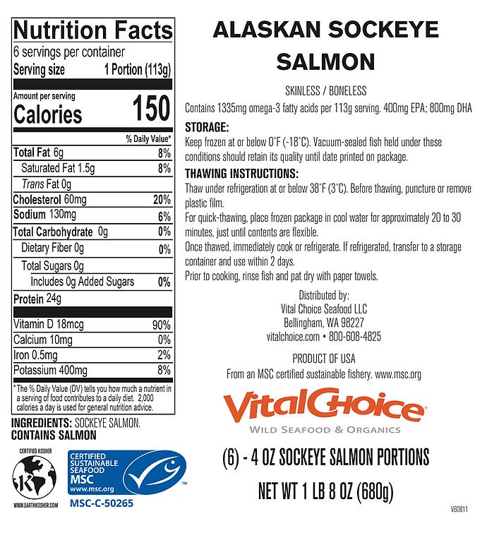 Cedar-Planked Sockeye Salmon Recipe Kit